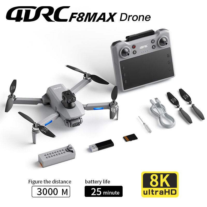 Jjrc Drone X12 - F8 MAX GPS Drone Professional 8K