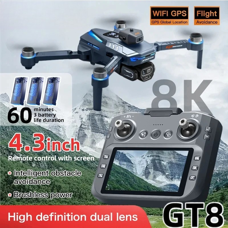 Original GT8 Drone 8K Professi - Jjrc Drone X12 review and price