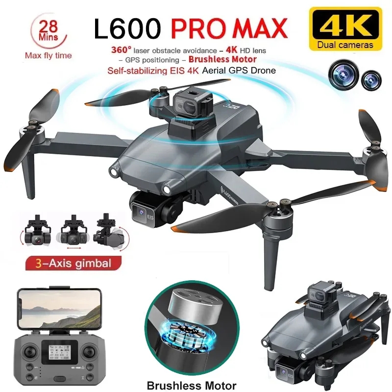 L600 PRO MAX GPS Drone Profess - Drone Ae Rc review and price
